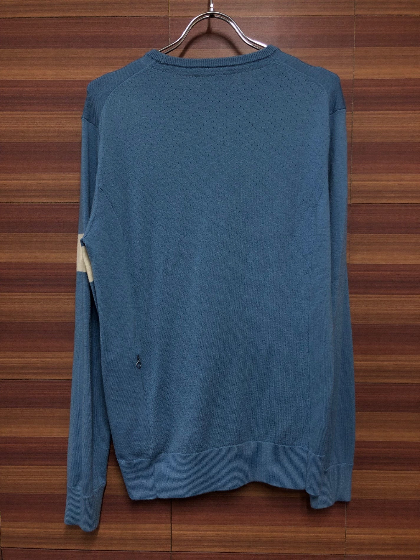 IJ076 ラファ Rapha CREW NECK KNIT 長袖 ニット 水 S