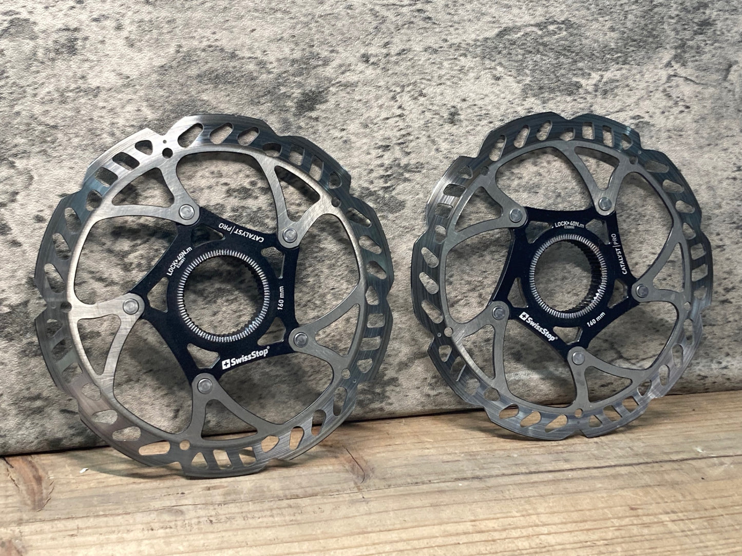 IR165 スイスストップ Swissstop カタリスト Catalyst PRO ディスクブレーキ ローター Φ160 センターロック