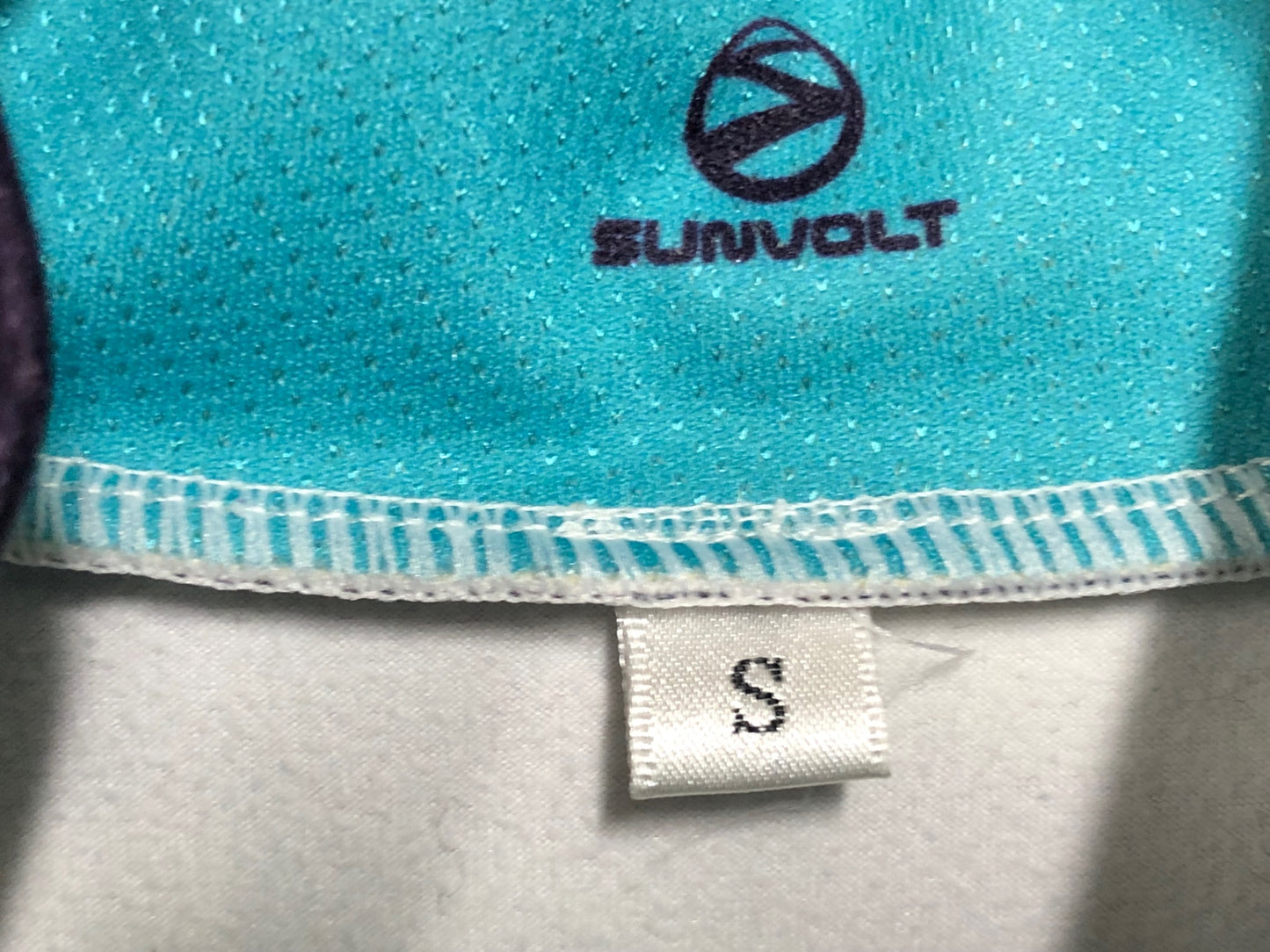 IO867 サンボルト SUNVOLT 長袖 サイクルジャケット 水 黒 レディース S 裏起毛