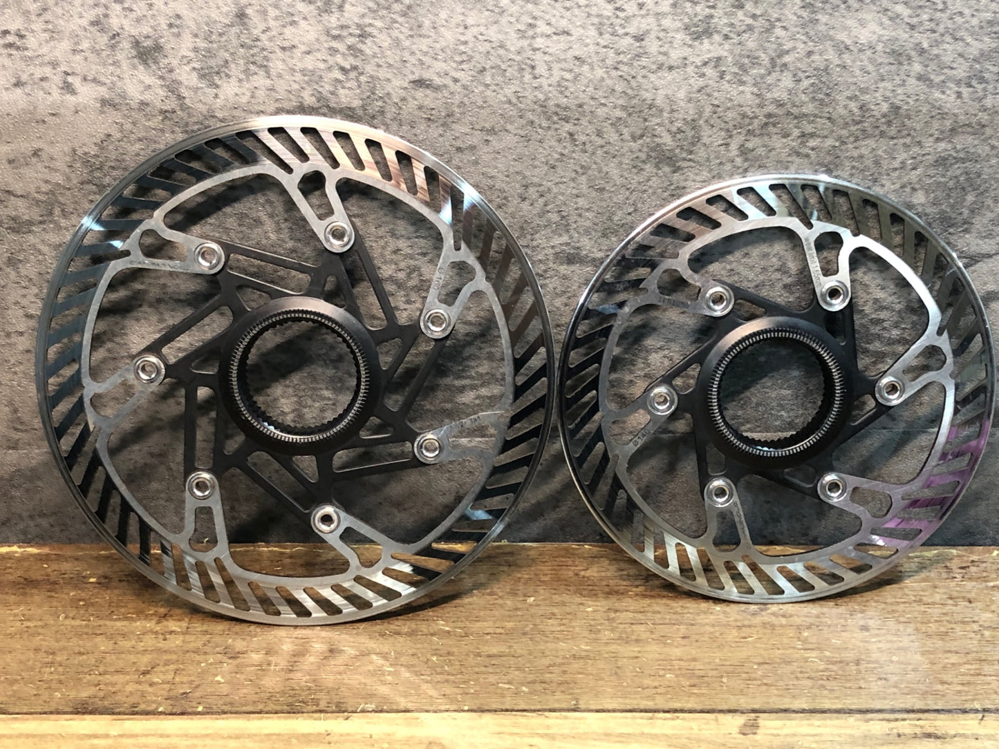 IX491 カンパニョーロ CAMPAGNOLO ディスクローター Φ160 Φ140 2枚セット 板厚1.7mm/1.7mm