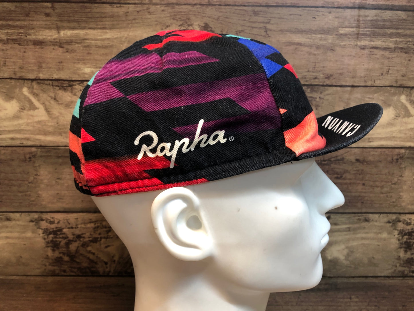 IJ975 ラファ Rapha 2018 CANYON SRAM CAP サイクルキャップ ワンサイズ