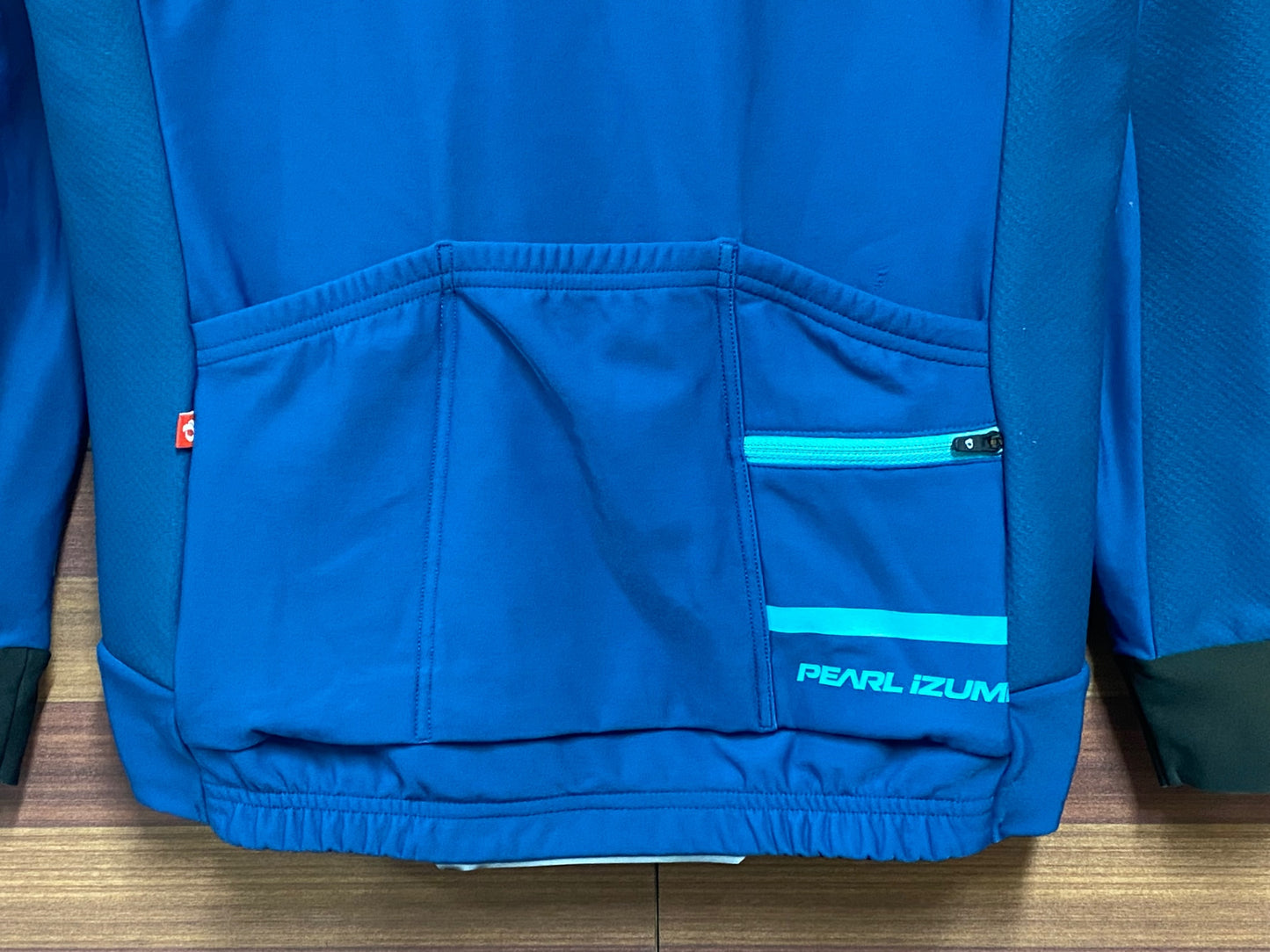 HR120 パールイズミ PEARL iZUMi 長袖 サイクルジャケット 裏起毛 青 S