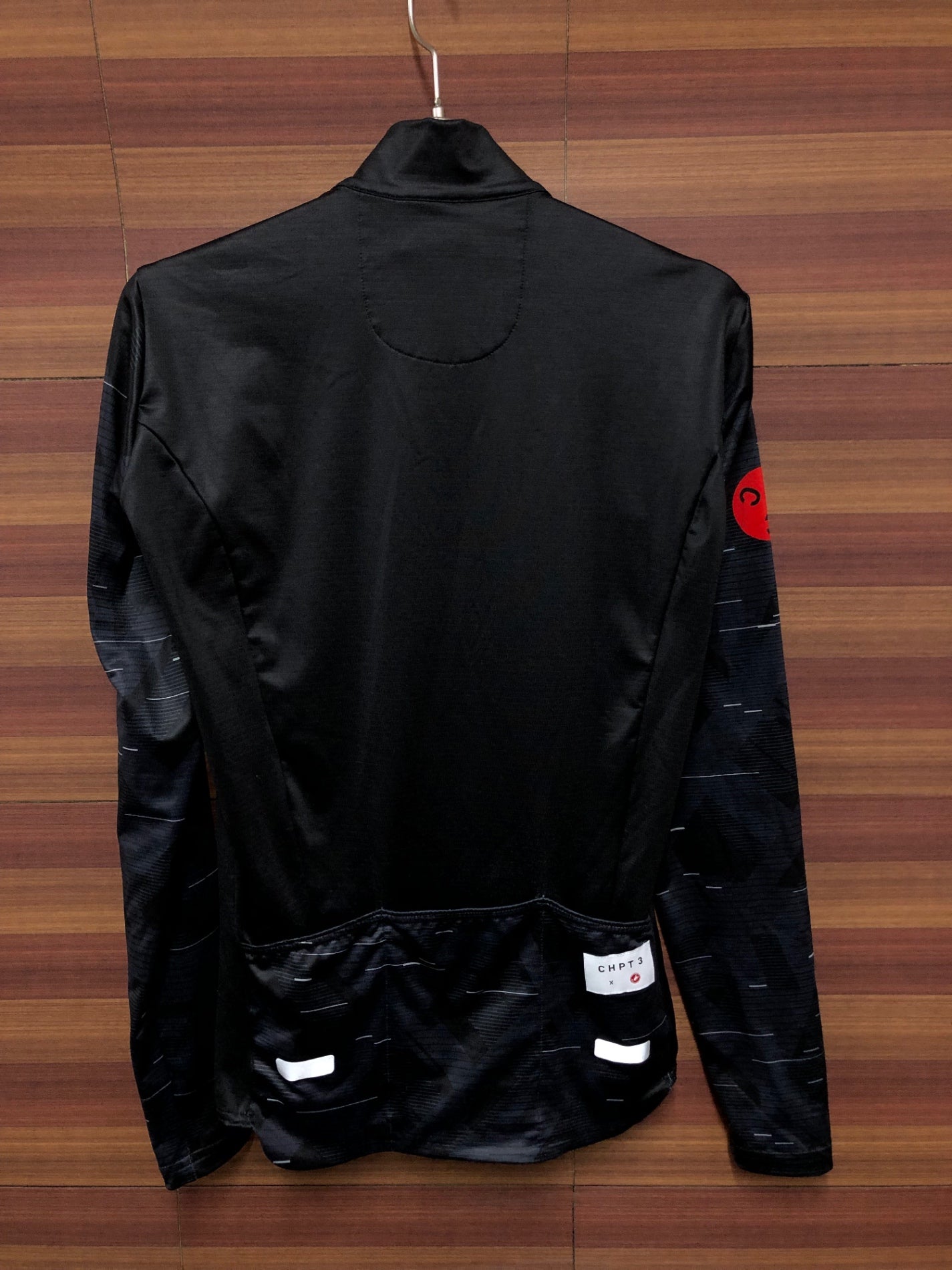 IL119 カステリ Castelli チャプター3 CHPT3 GIRONA 長袖 サイクルジャージ 黒 S