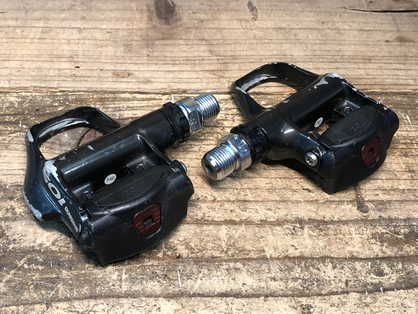 IS276 シマノ SHIMANO 105 PD-5610 ビンディングペダル SPD-SL 黒