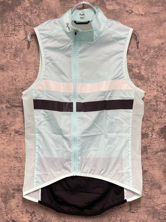 IY111 ラファ Rapha Brevet ジレ サイクルベスト S ミントグリーン