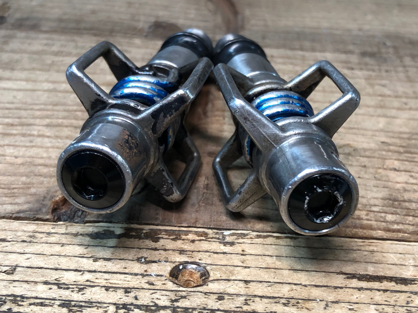 IM088 クランクブラザーズ CRANK BROTHERS エッグビーター EGG BEATER 3 ビンディングペダル 青