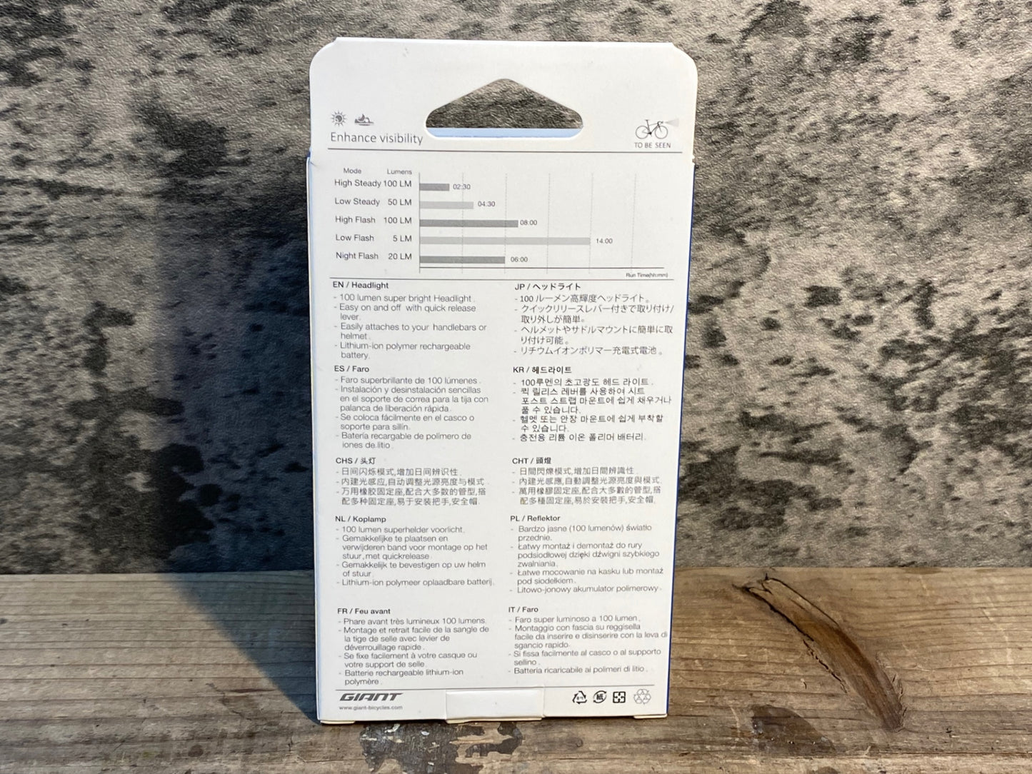 IV823 ジャイアント GIANT RECON HL100 フロントライト