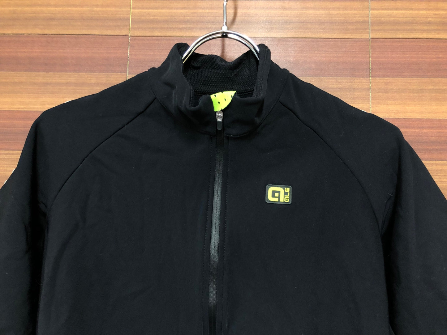 IM884 アレ ALE KLIMATIK 半袖 サイクルジャージ 黒 L 裏起毛