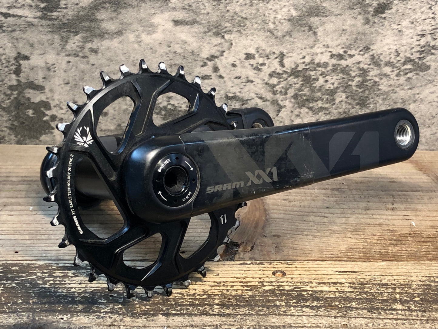 JA471 スラム SRAM XX1 EAGLE クランクセット 175mm 32T BB30 ※傷や擦れあり