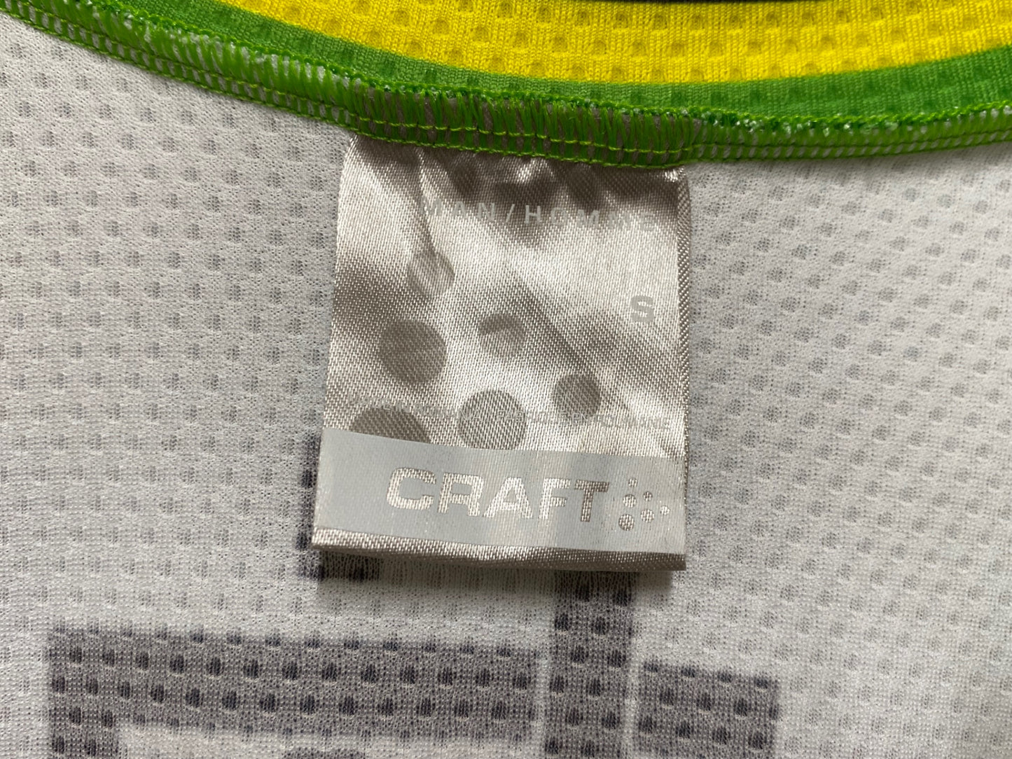 JA300 クラフト CRAFT 半袖 サイクルジャージ 白 S BORA hansgrohe