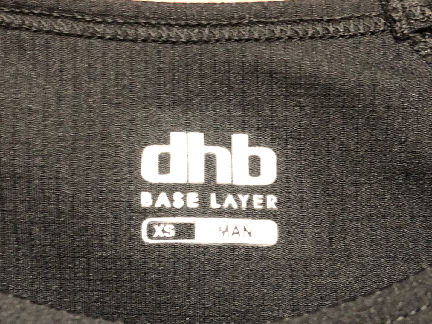 IU245 dhb 長袖 べースレイヤー 黒 XS