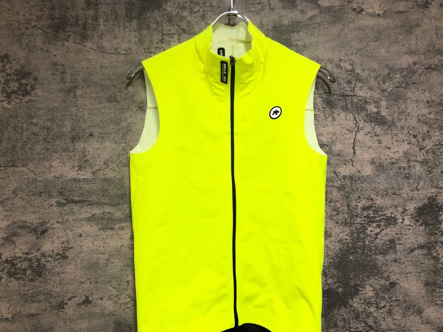 IX047 アソス assos Mille GTS Spring Fall C2 ジレ 黄 XS