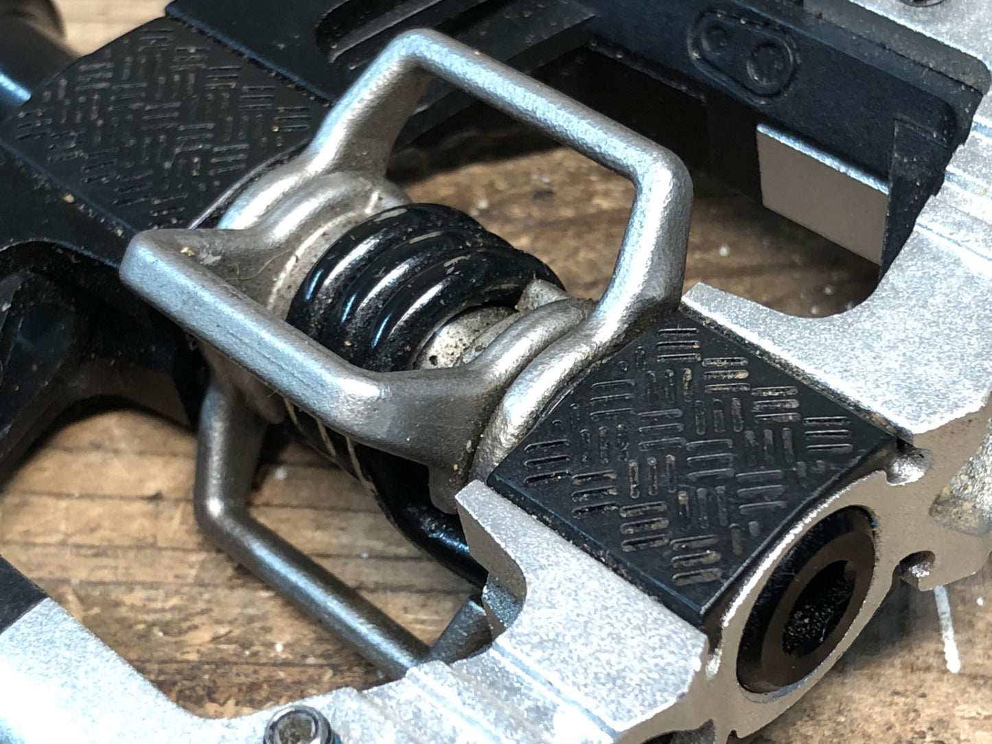 IY818 クランクブラザーズ CRANK BROTHERS マレット MALLET E ビンディングペダル 黒シルバー