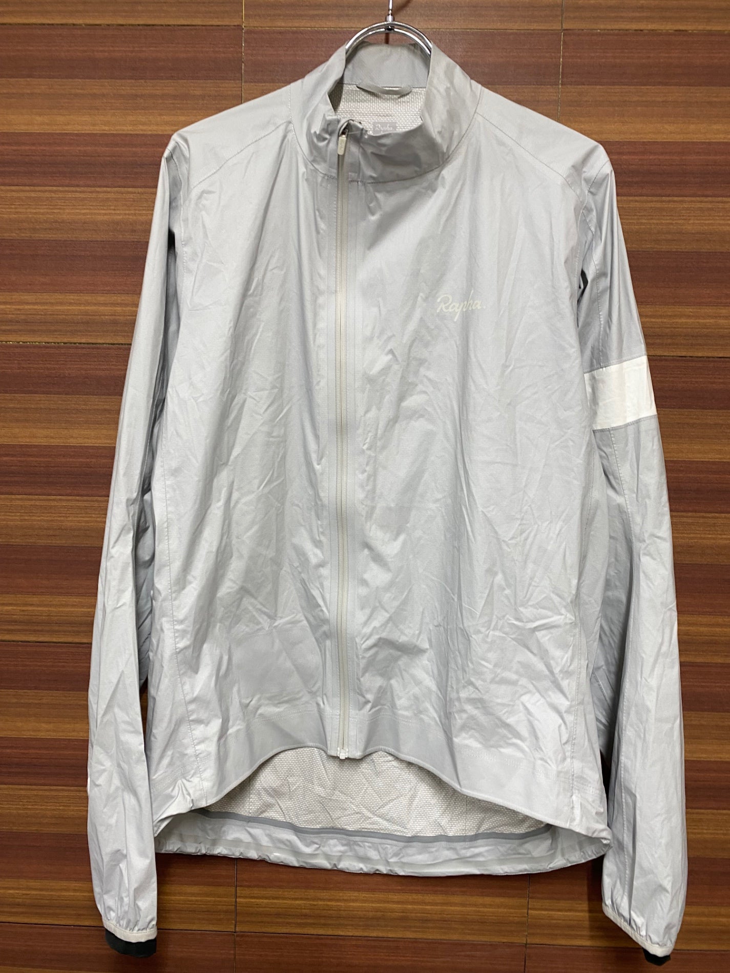 IF910 ラファ Rapha コアレインジャケット CORE RAIN JACKET 2 L ライトグレー