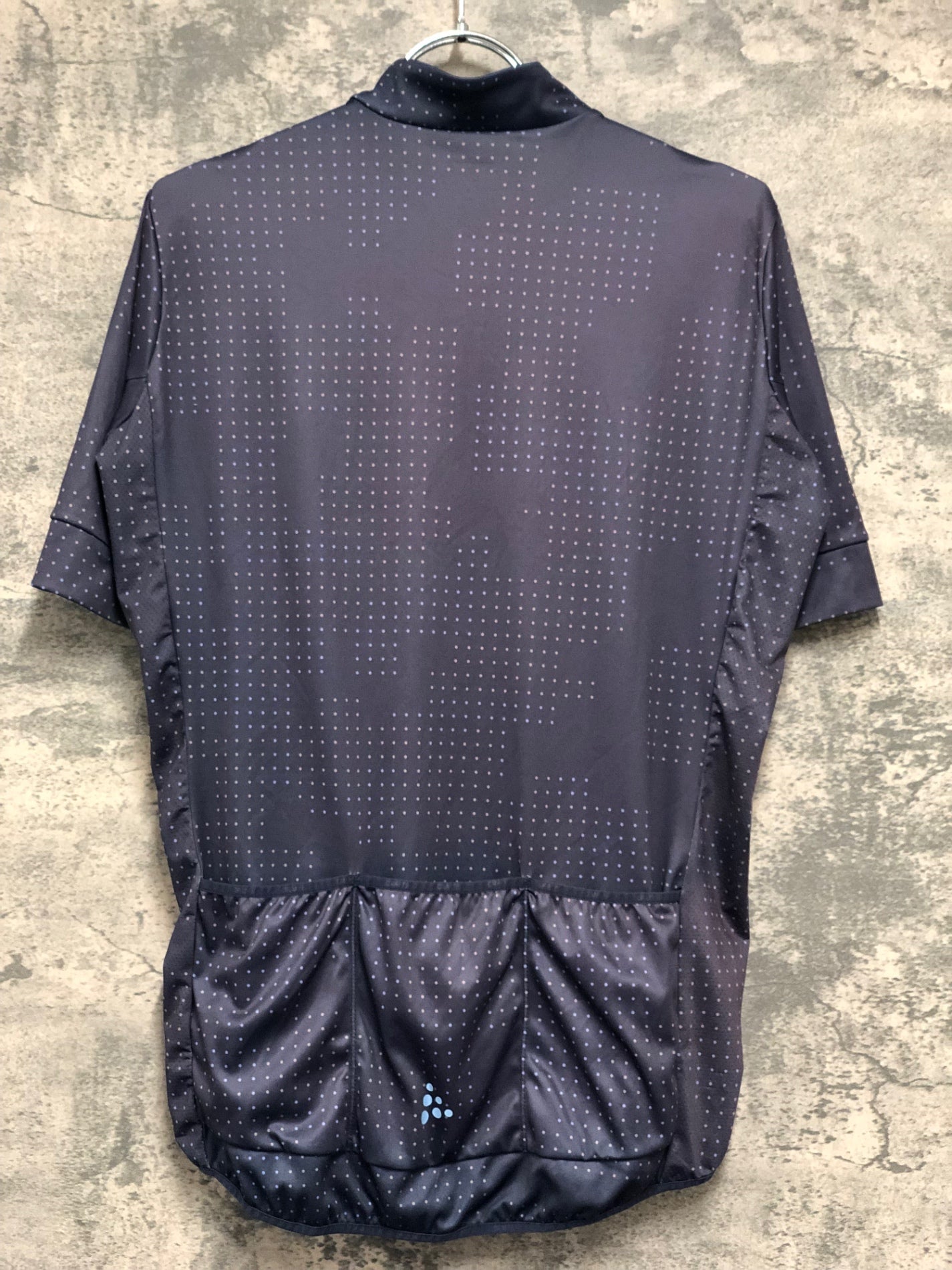 IW287 クラフト CRAFT 半袖 サイクルジャージ 黒 M ※日焼け