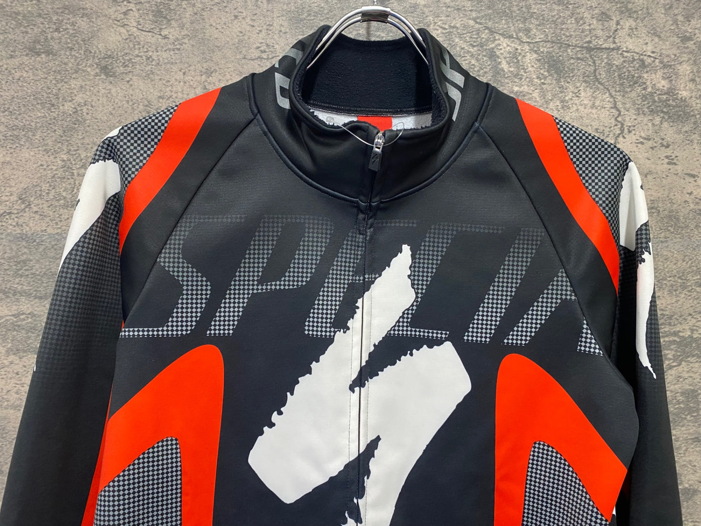 IZ308 スペシャライズド SPECIALIZED 防風 裏起毛 長袖 サイクルジャケット 黒 S