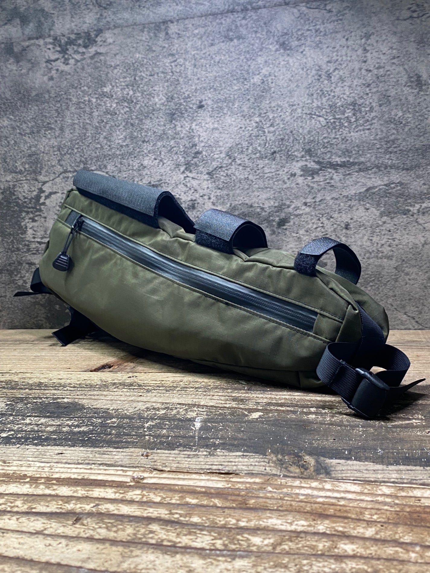 JC760 フェアウェザー FAIRWEATHER frame bag フレームバッグ カーキ