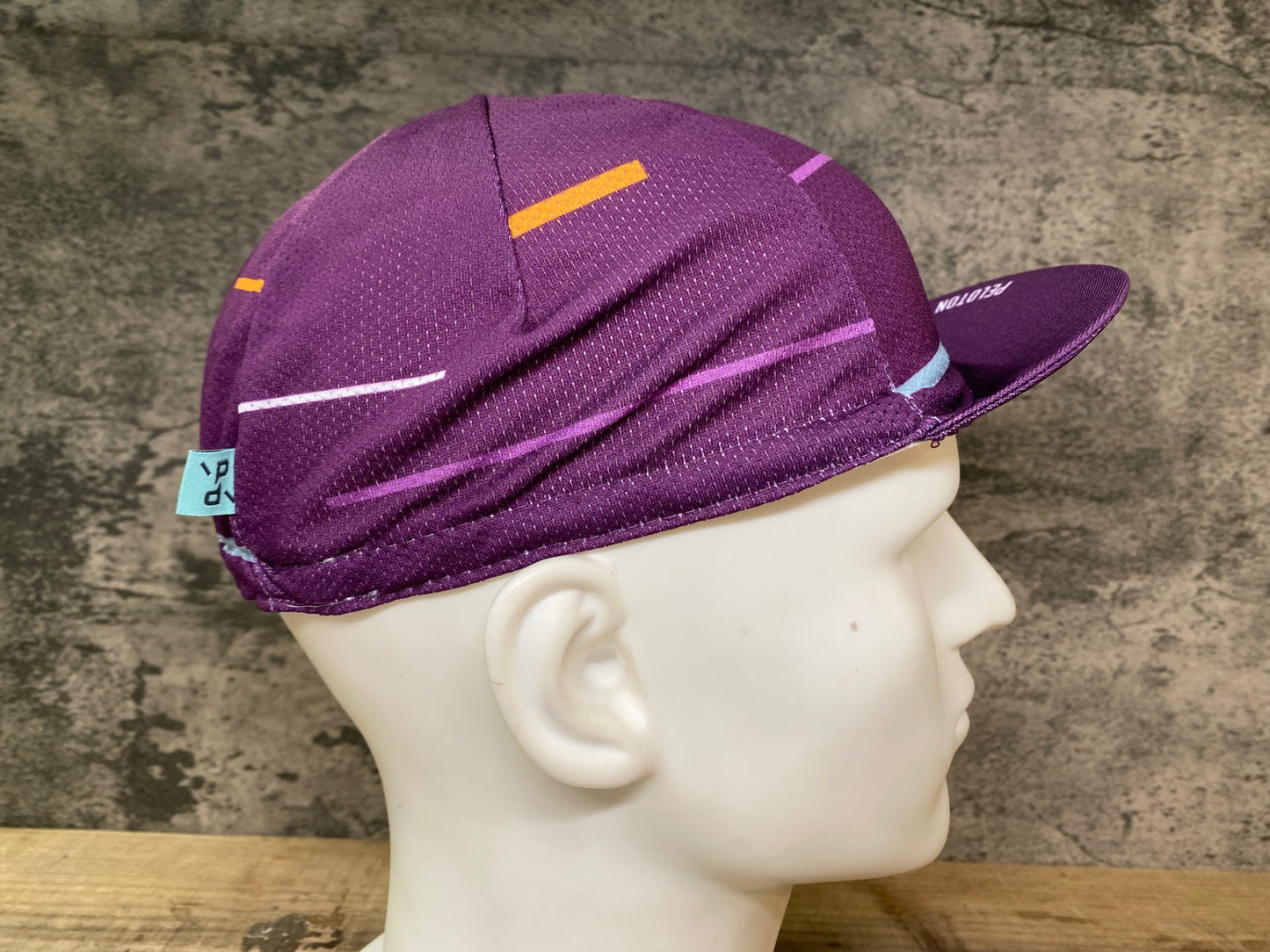 JC065 プロトンドパリ Peloton de Paris サイクルキャップ パープル ワンサイズ