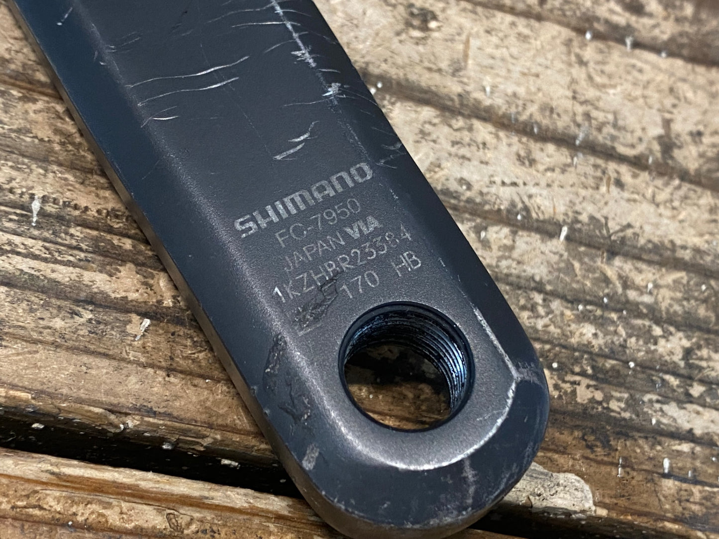 IV194 シマノ SHIMANO デュラエース DURA-ACE FC-7950 クランクアーム 170mm PCD110