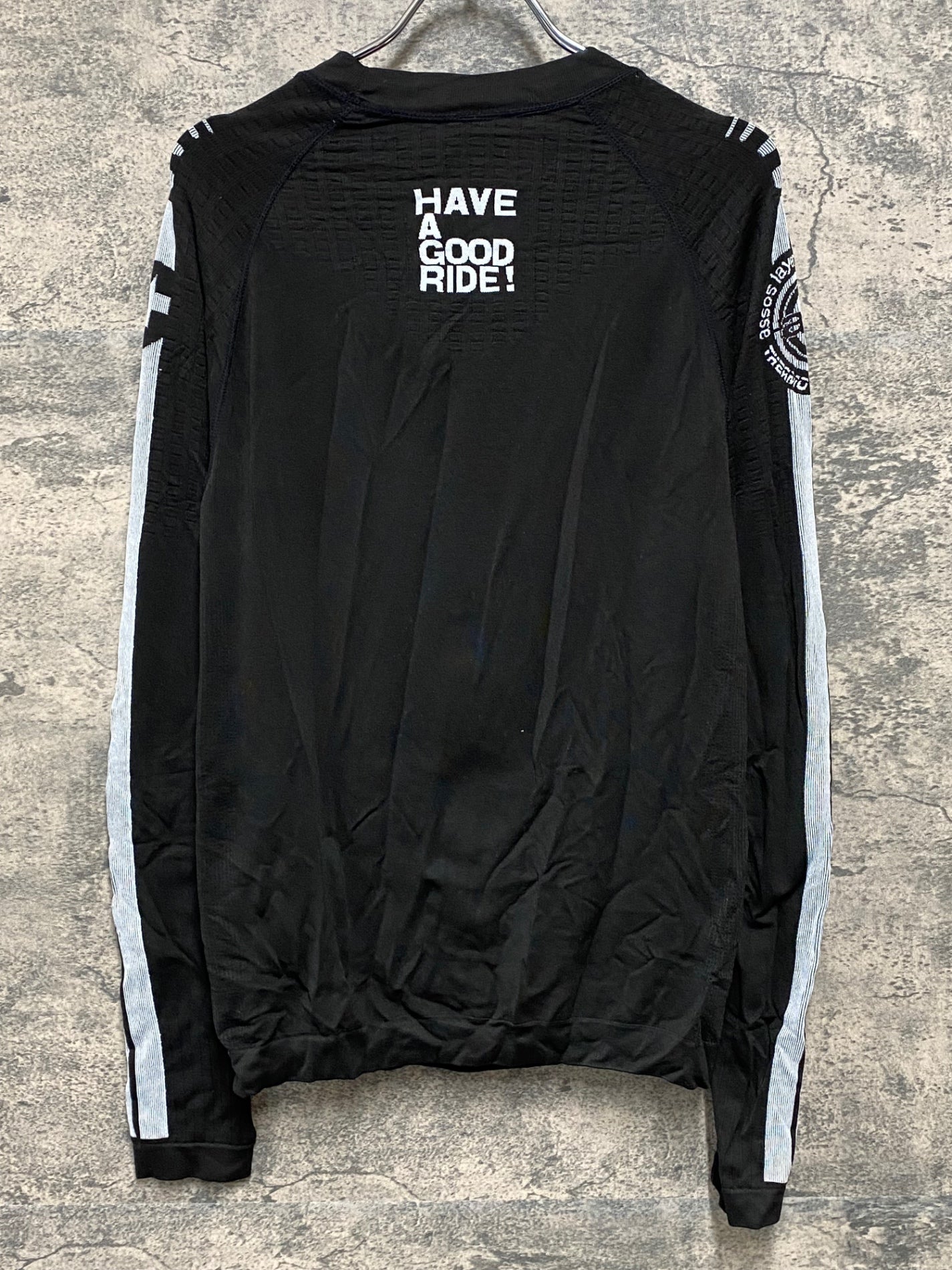 JB298 アソス assos SKINFOIL 3.4 長袖 ベースレイヤー 黒 SIZE1 EARLY WINTER