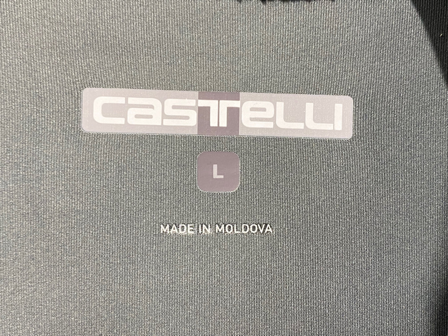 IT365 カステリ CASTELLI ロッソコルサ ROSSO CORSA perfetto 長袖 サイクルジャケット グレー L GORE-TEX INFINIUM