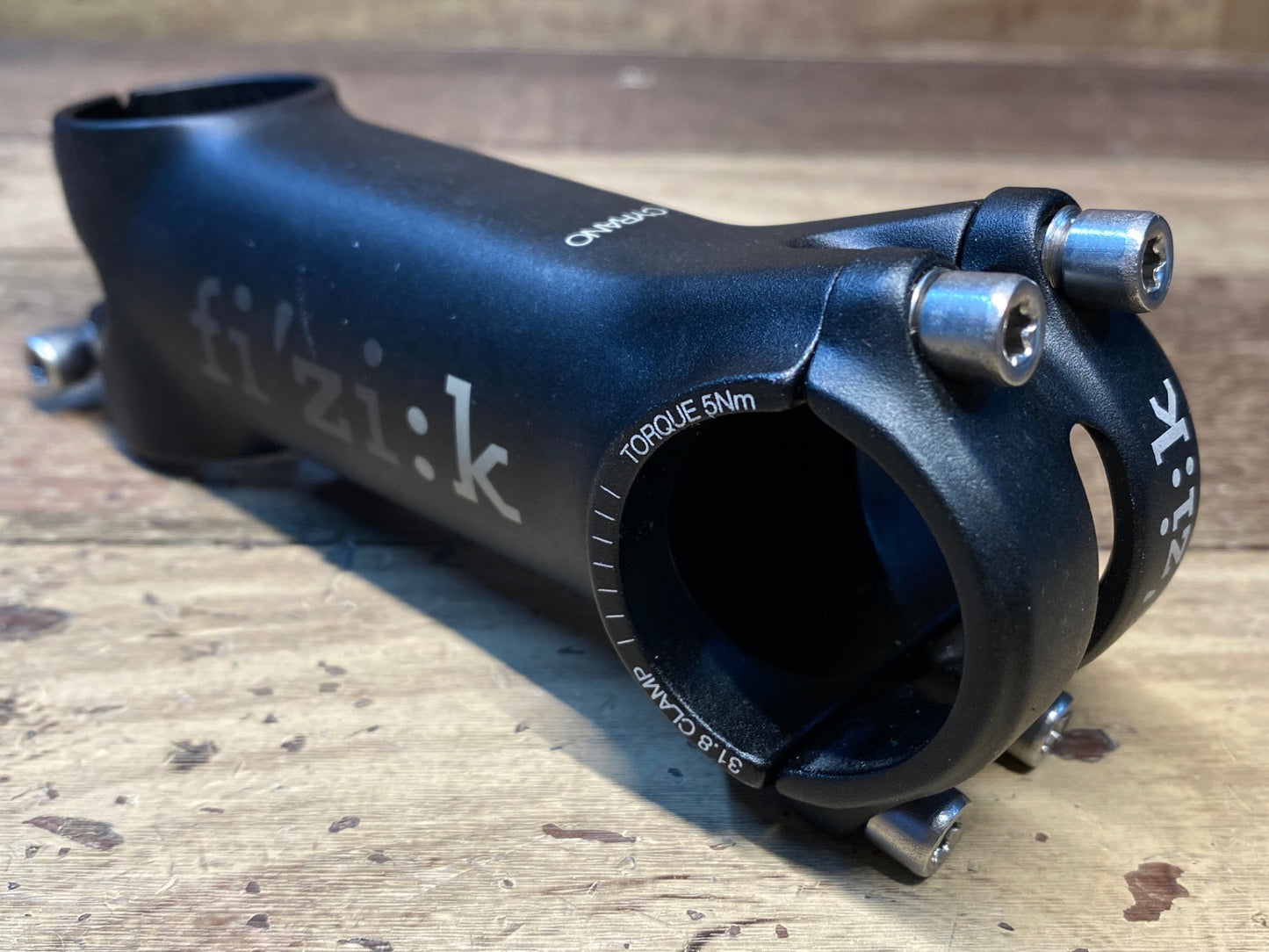 IF631 フィジーク fizik シラノ CYRANO R5 アルミステム 黒 100mm Φ31.8 OS