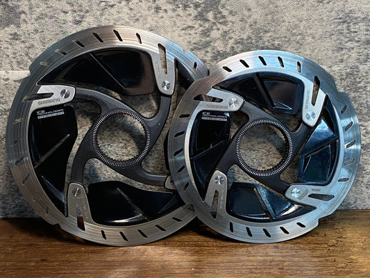 JA699 シマノ SHIMANO SM-RT900 ディスクローター Φ140 Φ160 セット 実測1.7mm