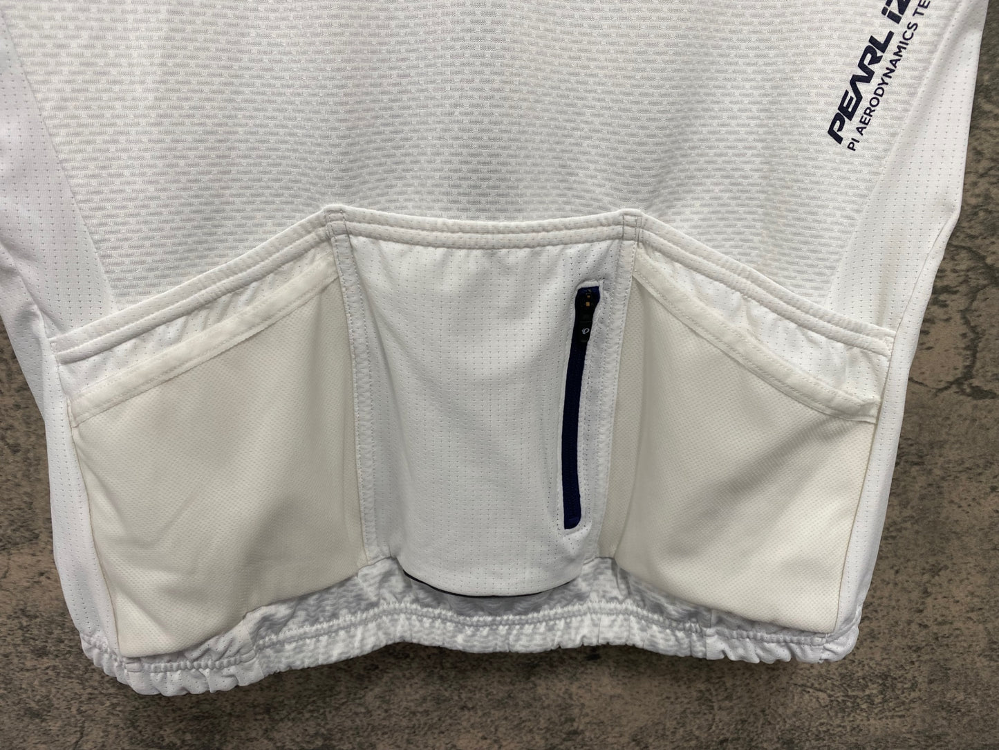 IY754 パールイズミ PEARL iZUMi スピードベーシックジャージ 半袖 サイクルジャージ 白 XL SPEED SENSOR Ⅱ