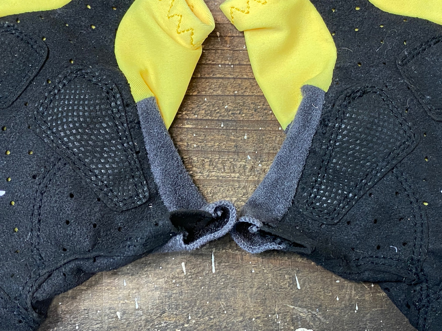 IN992 カブト OGK kabuto 指切 サイクルグローブ 黄 M