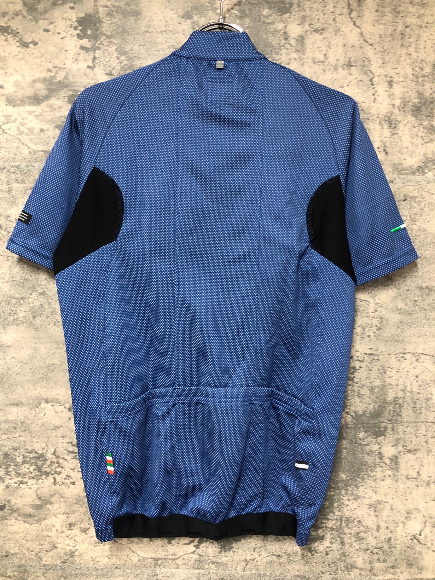 IX574 デマルキ De Marchi 半袖サイクルジャージ 青 S