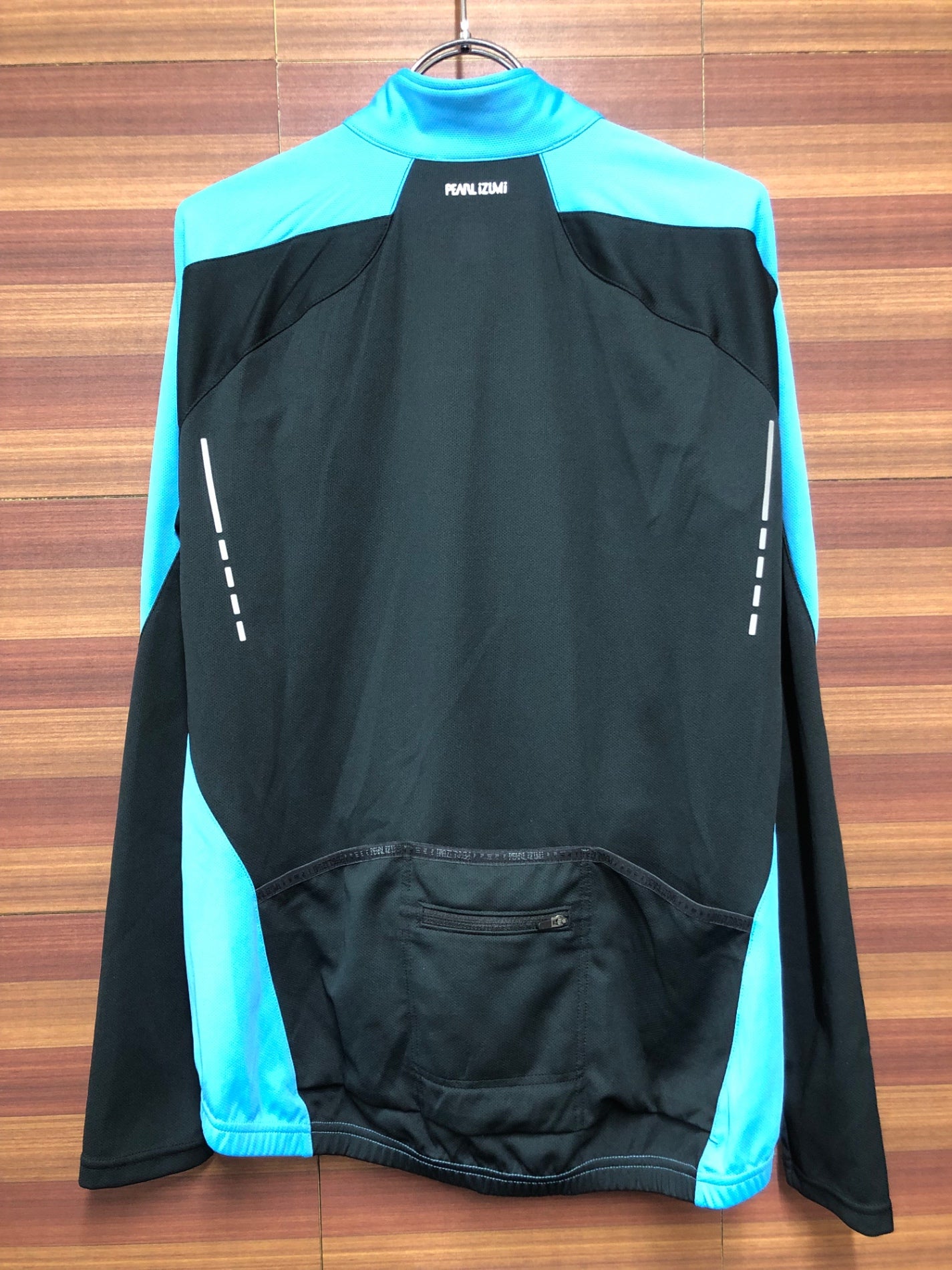 IJ516 パールイズミ PEARL iZUMi 長袖 サイクルジャージ 水 XL