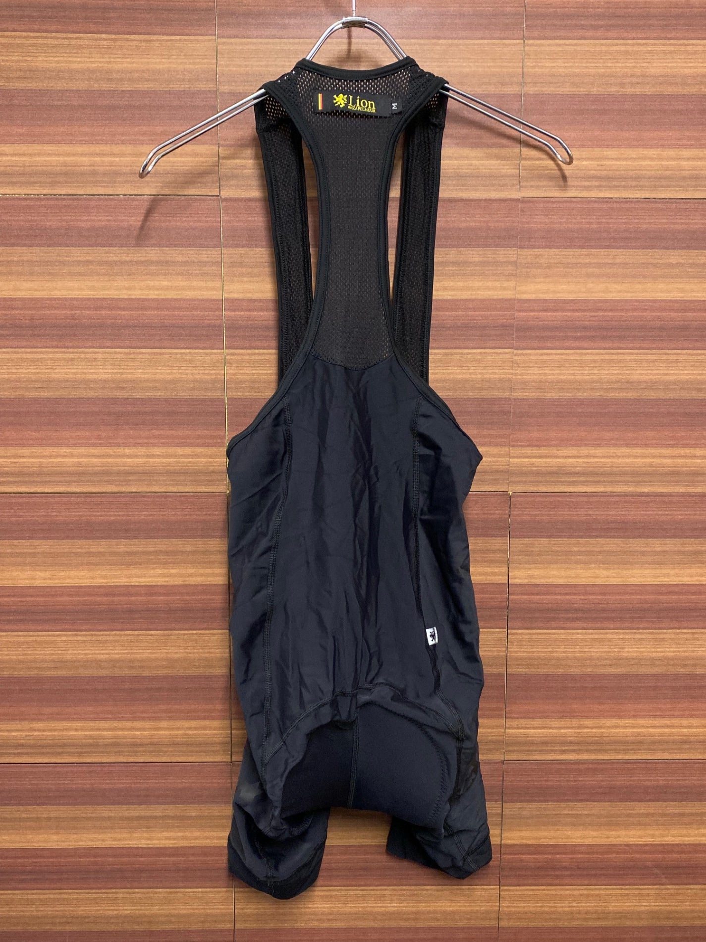 IT550 リオンドカペルミュール Lion de kapelmuur ビブショーツ 黒 M
