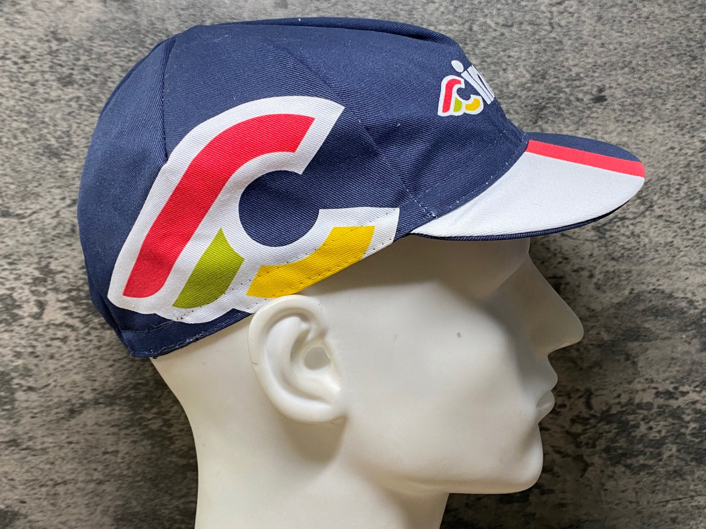 IW360 チネリ CINELLI サイクルキャップ 紺 ワンサイズ