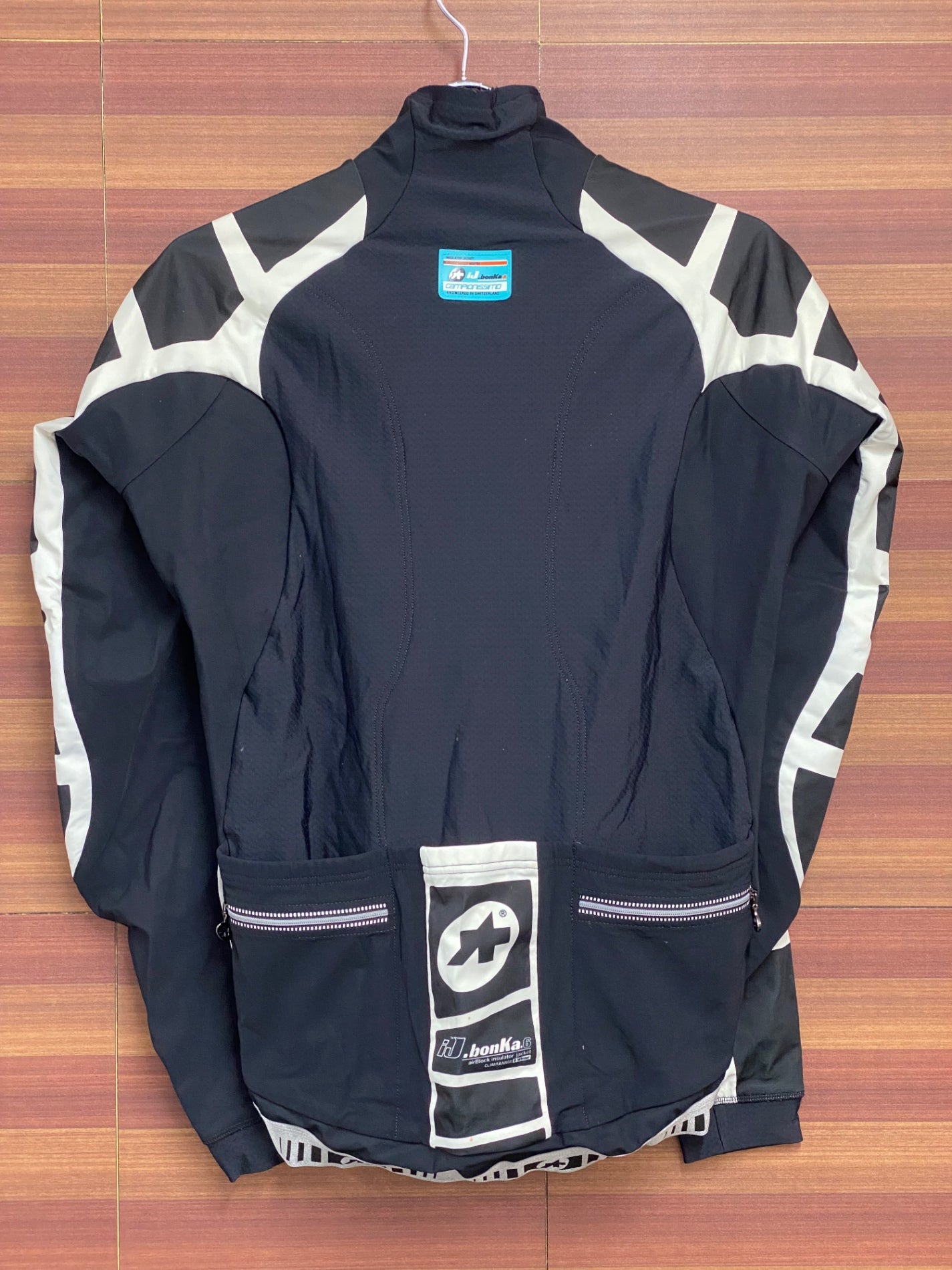 HQ856 アソス assos iJ habu 5 WINTER JACKET 長袖サイクルジャケット 白黒 M