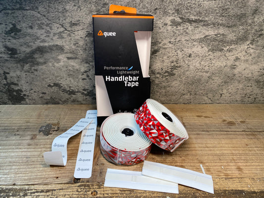 IS373 guee SL GEO Bartape バーテープ 白赤