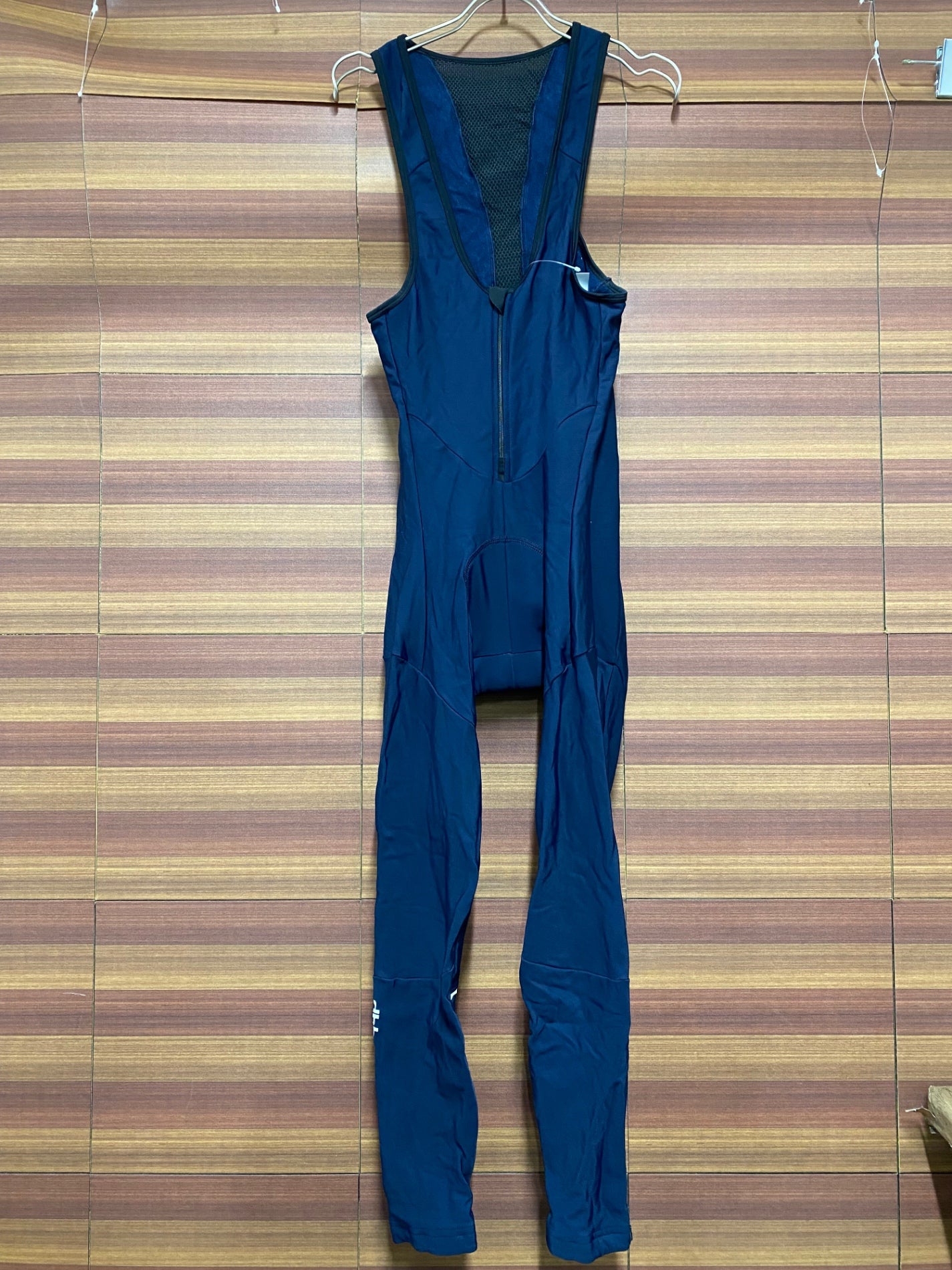 IU240 dhb ビブタイツ 紺 M 裏起毛