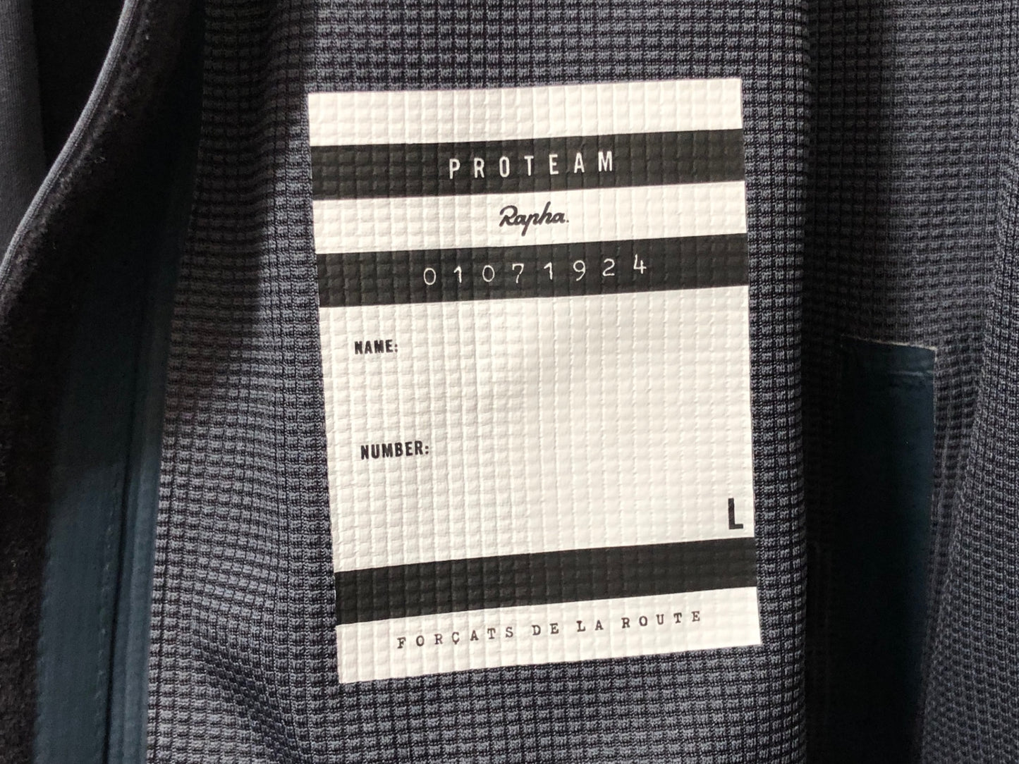 IR896 ラファ Rapha プロチーム PRO TEAM SOFTSHELL JACKET グレー サイズタグ無し