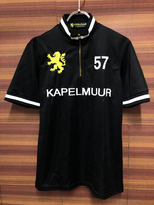 IQ447 カペルミュール KAPELMUUR 半袖 サイクルジャージ 黒 Mサイズ