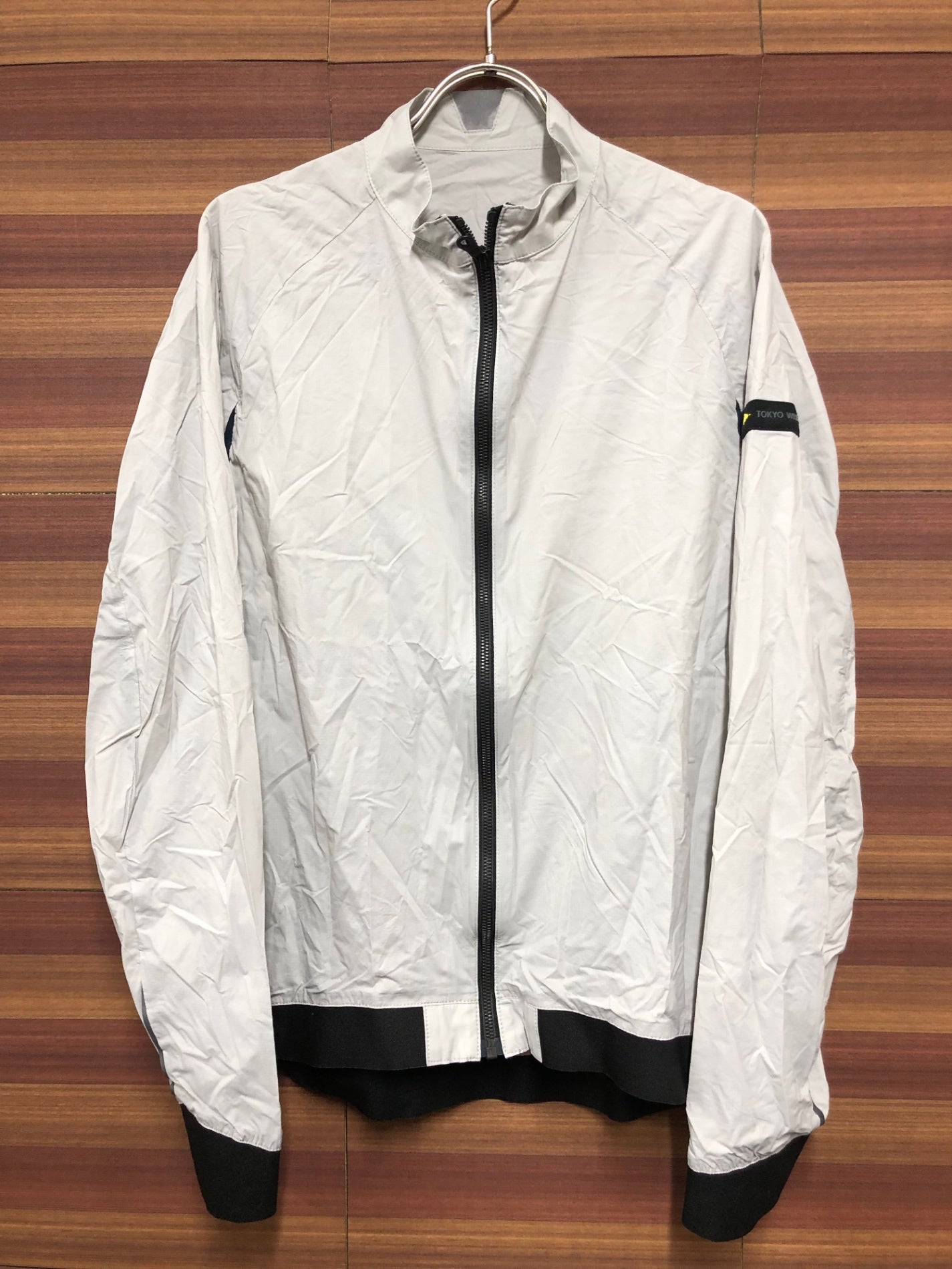IM514 トウキョウウィールズ TOKYO WHEELS 長袖 ウインドブレイカー グレー L