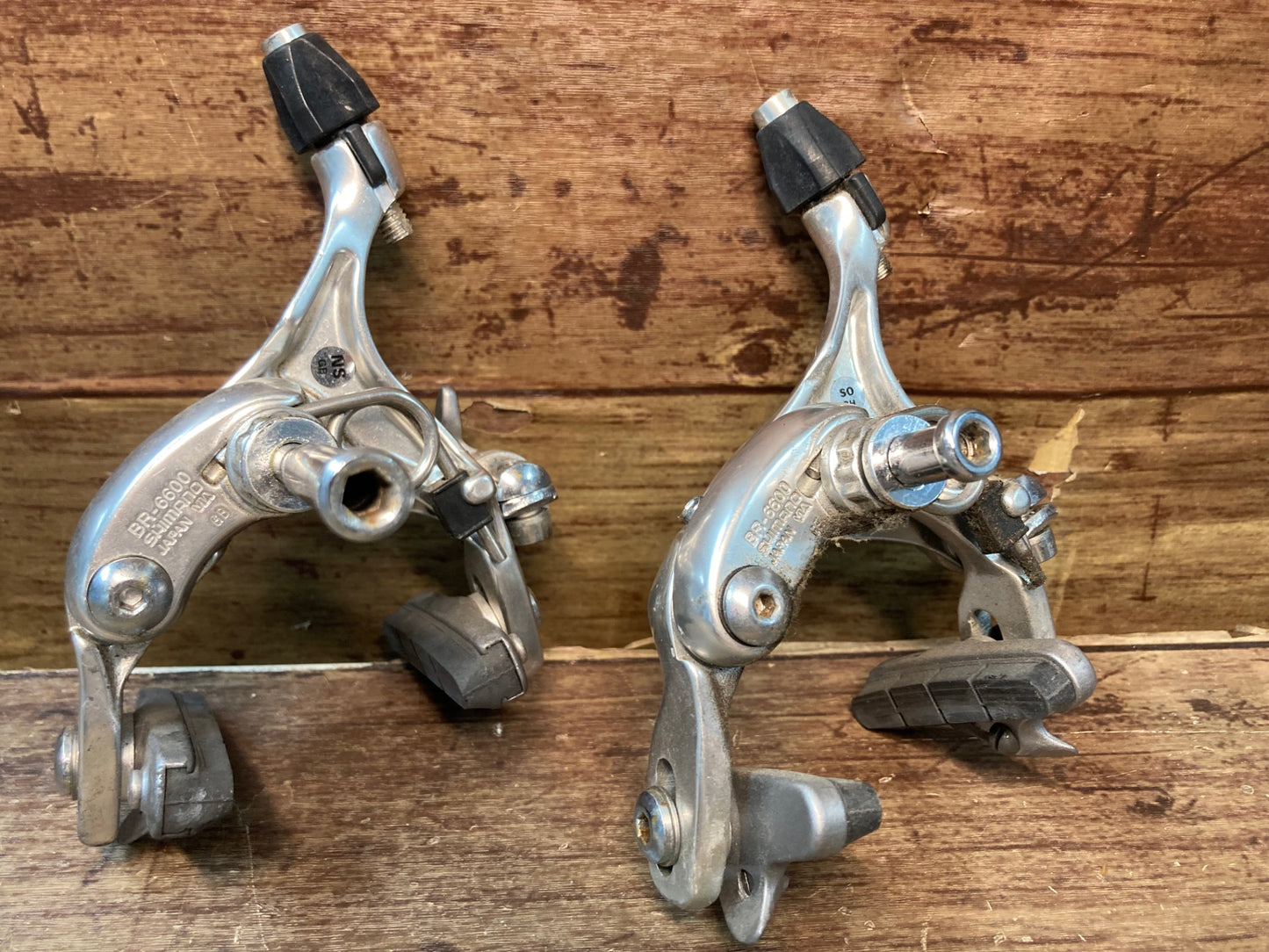 IM736 シマノ SHIMANO アルテグラ ULTEGRA BR-6600 キャリパーブレーキ 前後セット シルバー