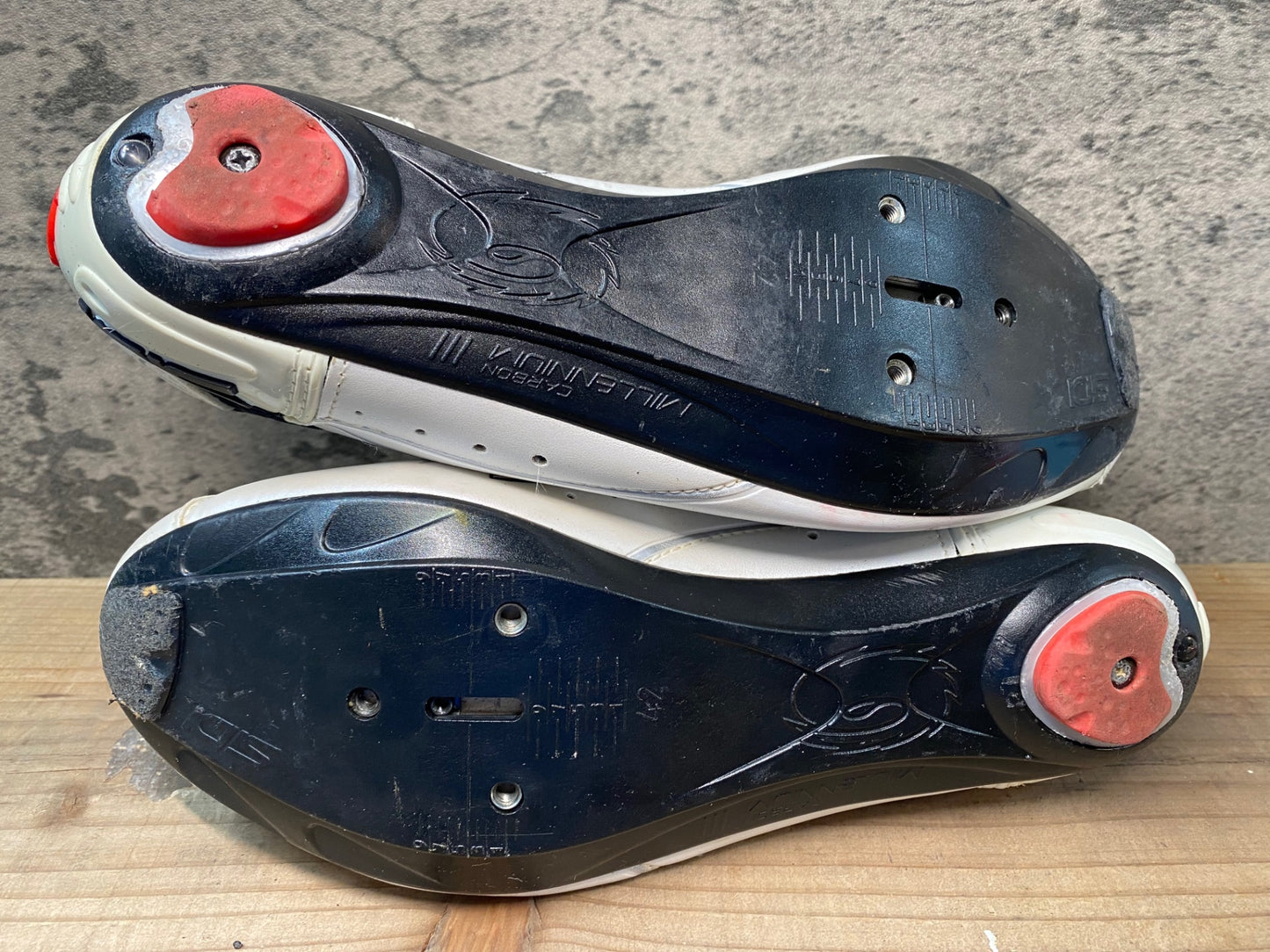 IM520 シディ SIDI ビンディングシューズ 白 SPD-SL EU42
