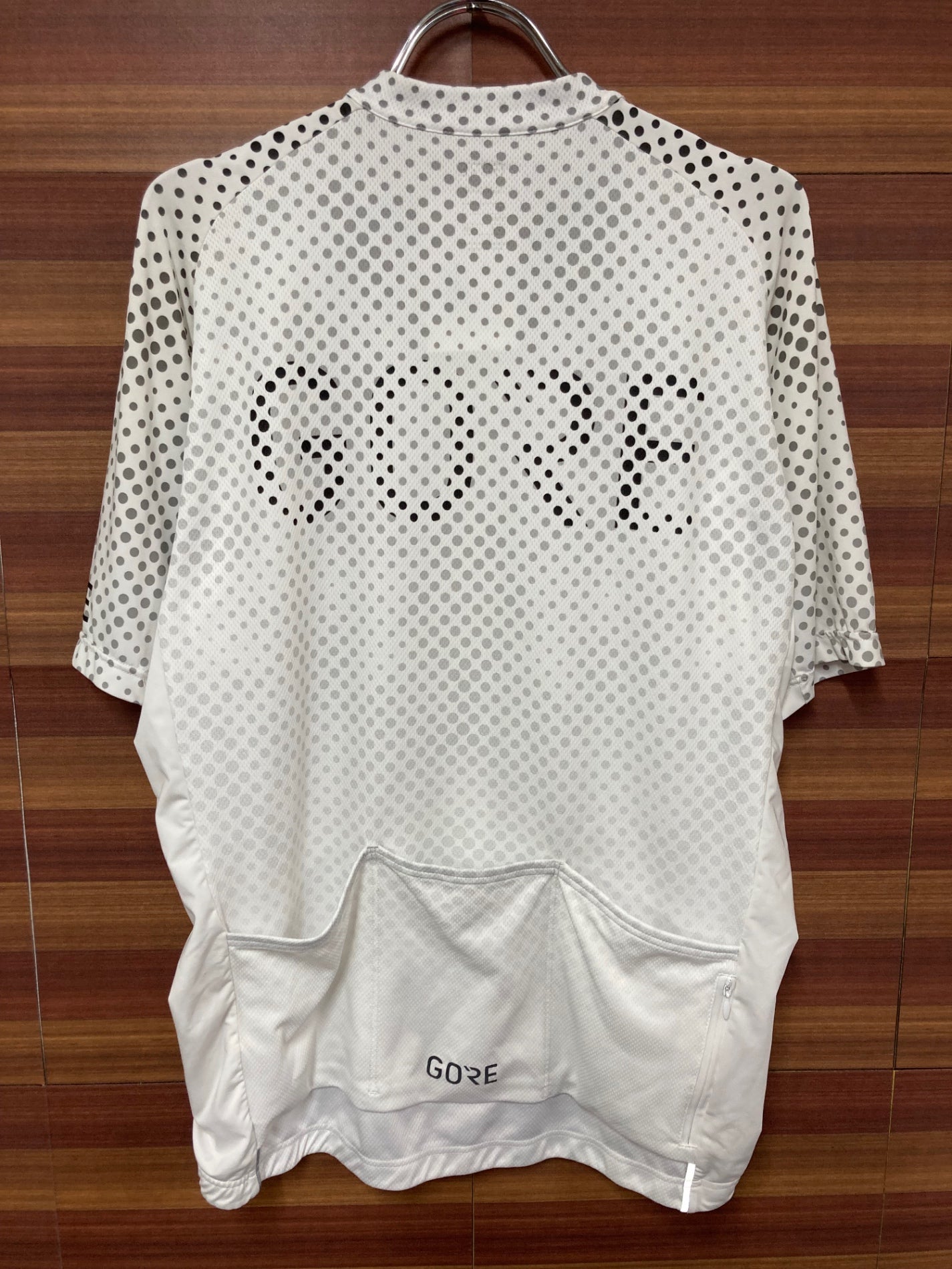 IL135 ゴア GORE BIKE WEAR 半袖 サイクルウェア アジアXLサイズ 白黒