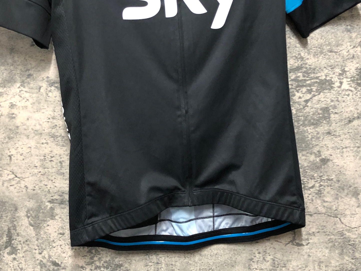 JC816 ラファ Rapha MEN'S REPLICA JERSEY 半袖 サイクルジャージ 黒 M TEAM sky