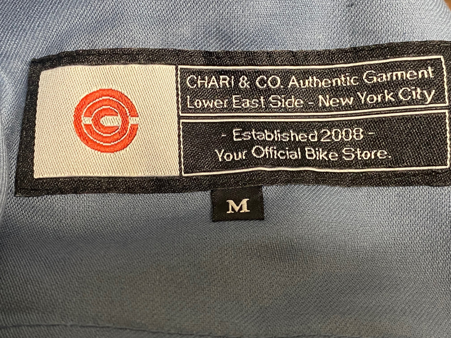 JB775 CHARI&CO ダイナミックパンツ 水色 M