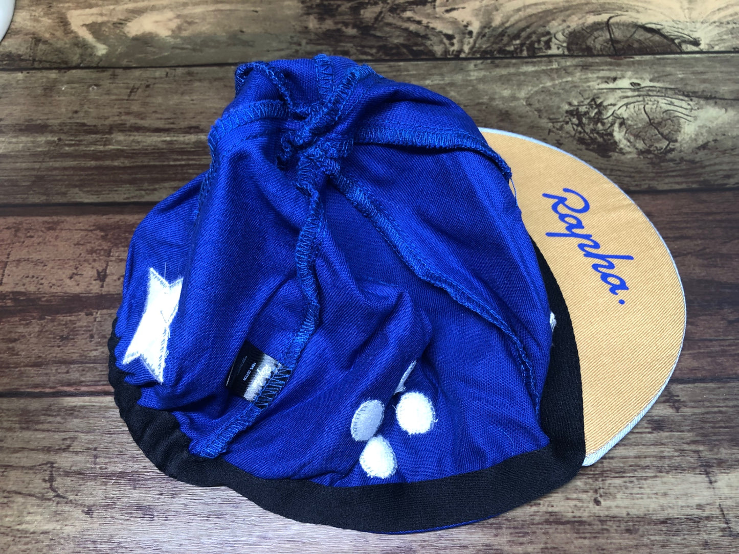 IT266 ラファ Rapha サイクルキャップ 青 グレー フリーサイズ shimanami-jpn