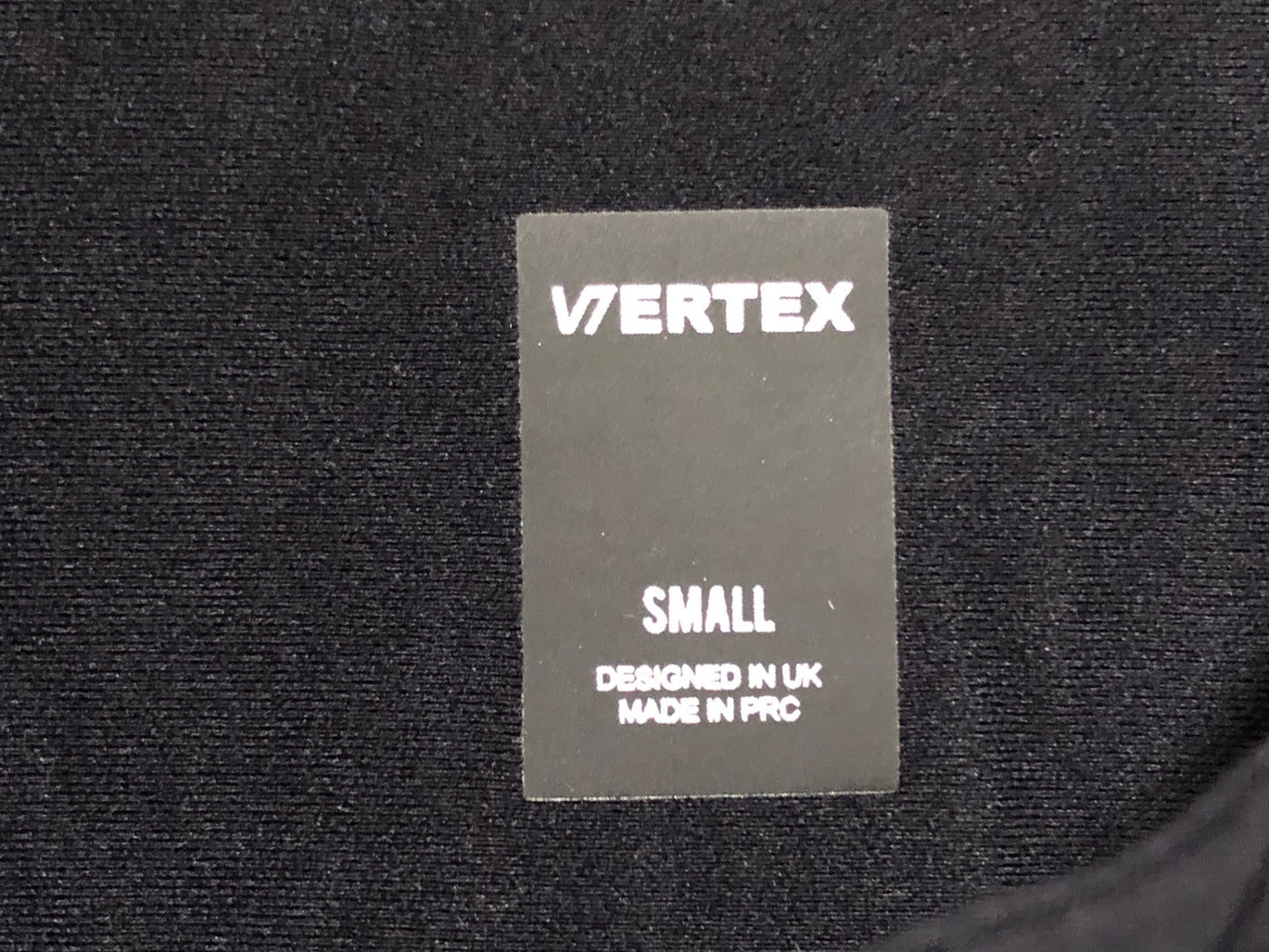 IO708 ヴァーテックス VERTEX 長袖 サイクルジャージ 黒 S 裏起毛