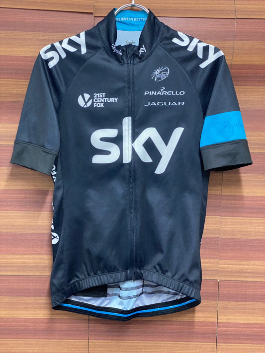IW250 ラファ Rapha SHORT SLEEVE REPLICA JERSEY TEAM SKY 黒 S