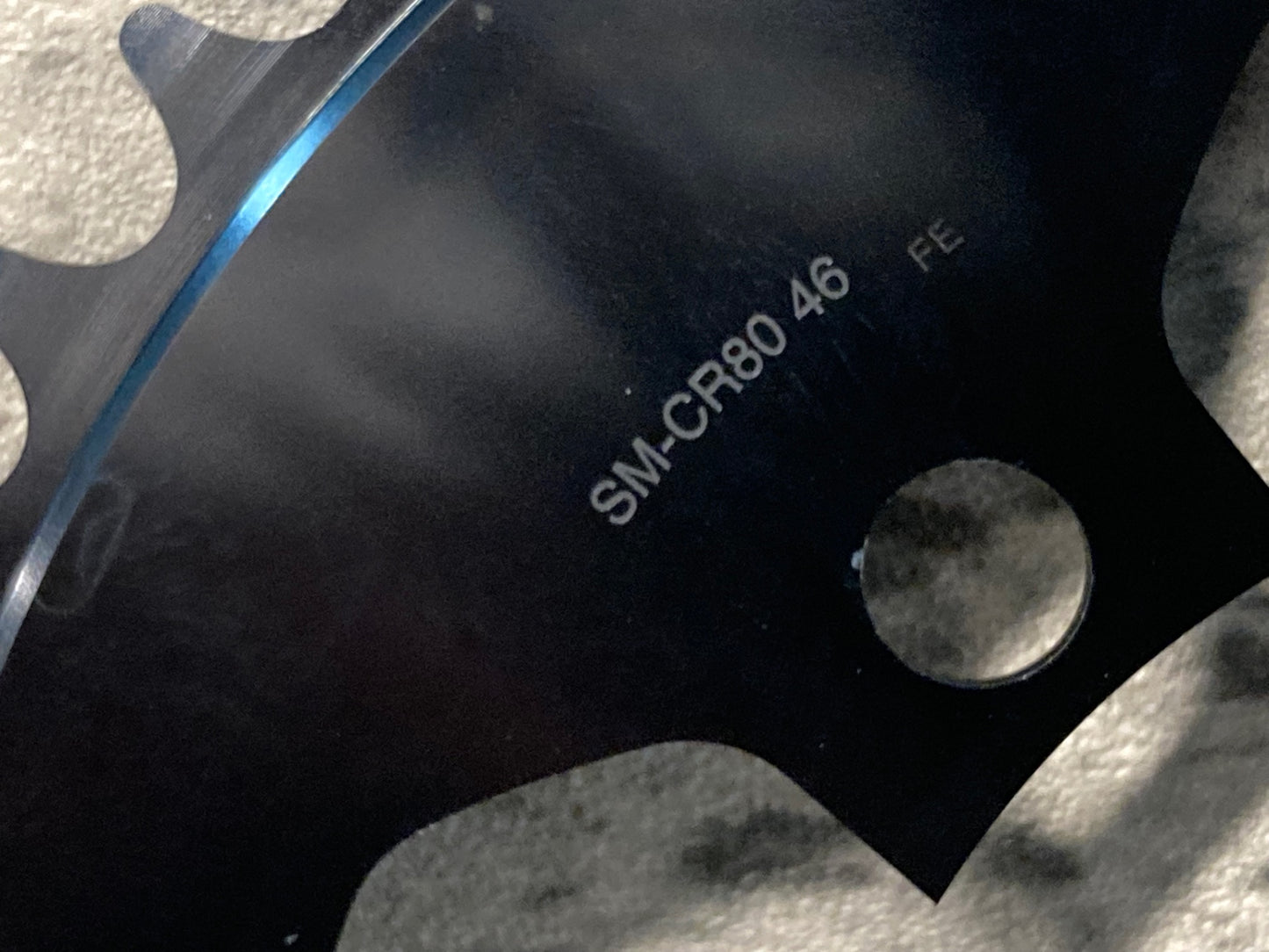 IS220 シマノ SHIMANO DXR SM-CR80 46T チェーンリング