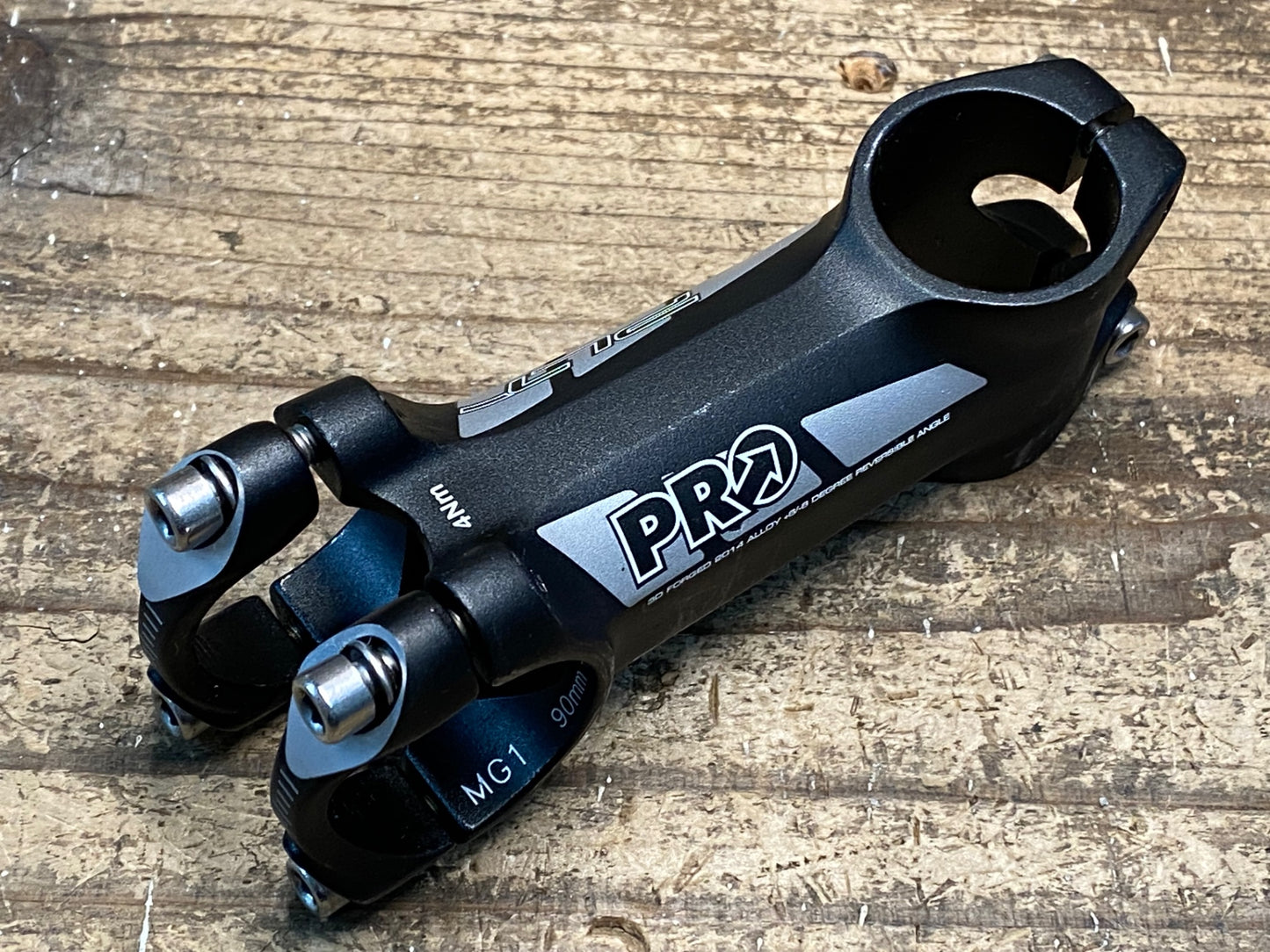 IY056 シマノ SHIMANO PRO PLT アルミ ステム 90mm Φ31.8 OS ±6°