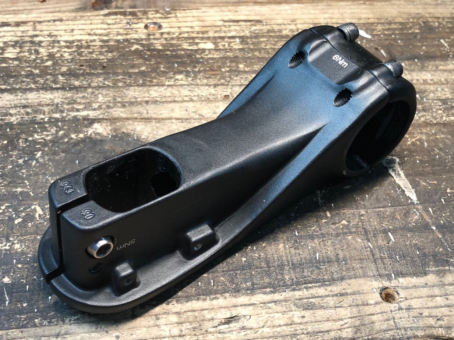 IM693 ルック LOOK ADS アルミステム 黒 Φ31.8 90mm スペーサー付属